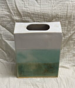 Vase émeraude