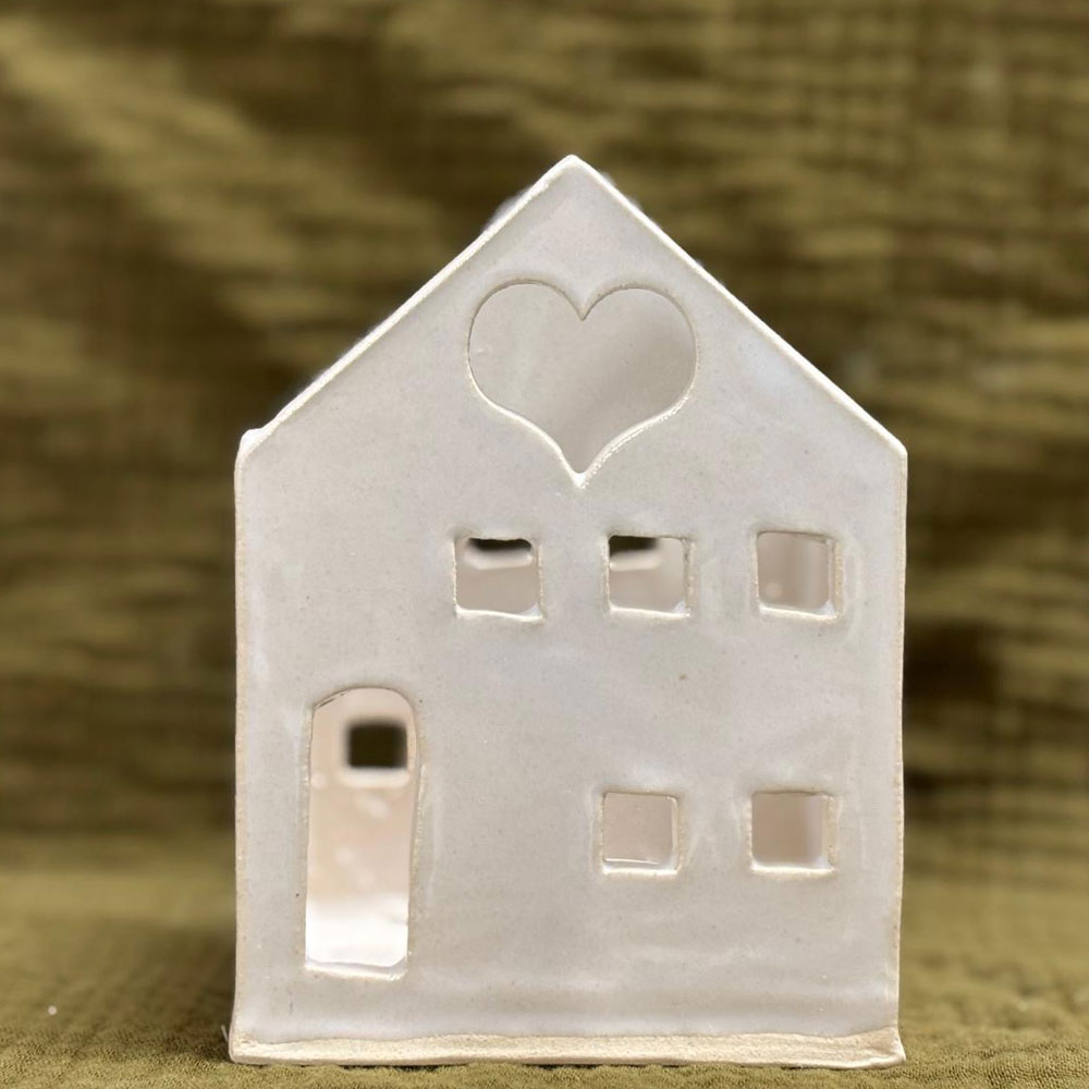 Photophore Maison Coeur