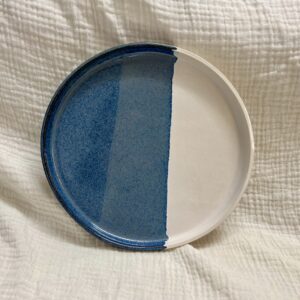 Assiette ronde Tempête